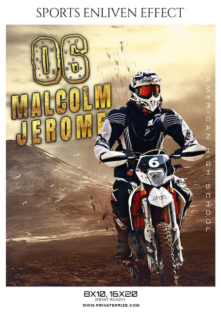 Malcolm-Jerome - Bike Racing  Sports Enliven Effect Photography Templates - PrivatePrize - Photography Templates