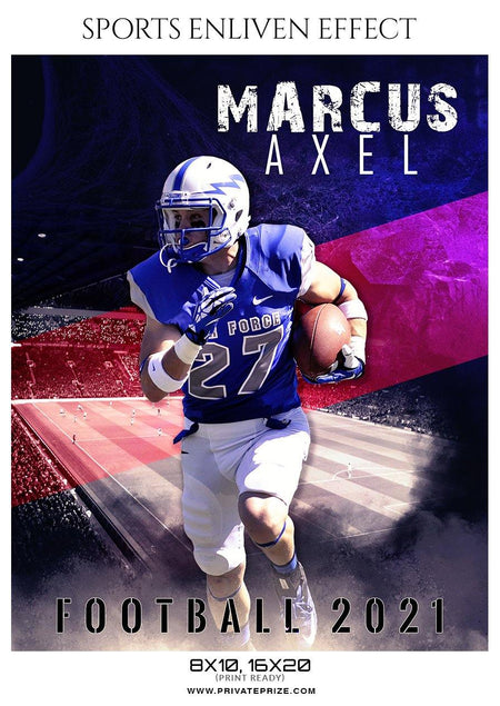 Marcus Axel - Football Sports Enliven Effect Photography Template - PrivatePrize - Photography Templates