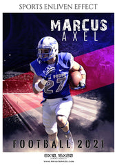 Marcus Axel - Football Sports Enliven Effect Photography Template