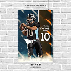Marcus David-Football - Sports Banner Photoshop Template