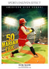 Mariah Eric - Softball Sports Enliven Effect Photography template - PrivatePrize - Photography Templates