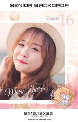 Marie Lauren Senior Digital Backdrop