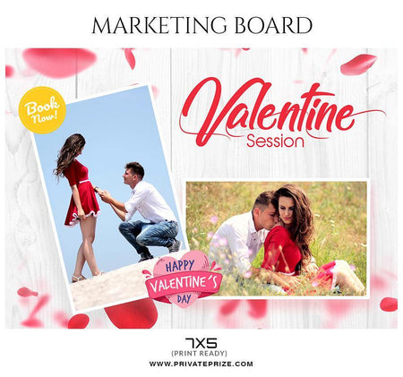 Valentine - Marketing Board - PrivatePrize - Photography Templates
