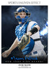 Mason Patrick - Baseball Sports  Enliven Effects Photography Template - PrivatePrize - Photography Templates