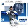 Mason Sean - Baseball Sports Memorymate Photography Template - PrivatePrize - Photography Templates