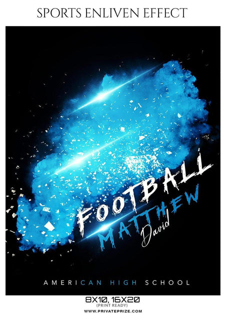 Matthew David - Football Sports Enliven Effect Photography Template - PrivatePrize - Photography Templates