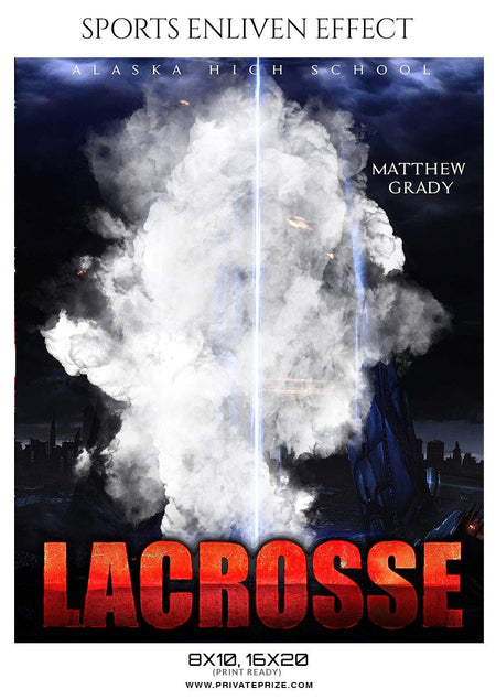 Matthew Grady- Lacrosse Sports Enliven Effects Photography Template - PrivatePrize - Photography Templates
