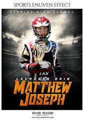 Best Selling Lacrosse Bundle Photography Photoshop Template - PrivatePrize - Photography Templates