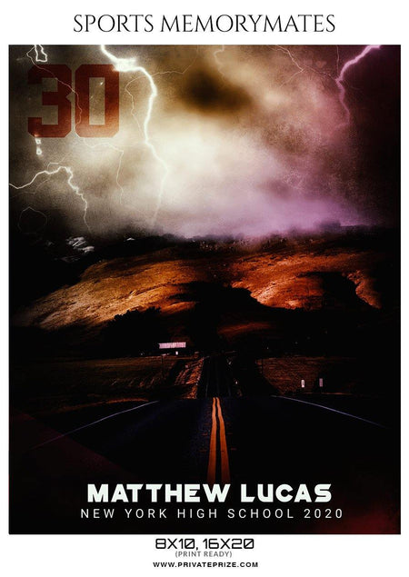 Matthew Lucas -  Football Sports Memory Mate Photography Template - PrivatePrize - Photography Templates