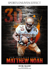 Matthew Noah - Football Sports Enliven Effect Photography Template
