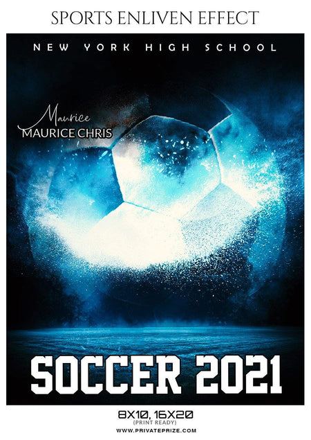 Maurice Chris - Soccer Sports Enliven Effect Photography Template - PrivatePrize - Photography Templates