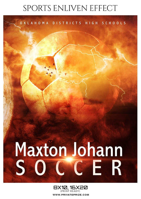Maxton Johann - Soccer Sports Enliven Effect Photography Template - PrivatePrize - Photography Templates