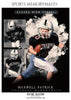 Maxwell Patrick - Football Memory Mate Photoshop Template - PrivatePrize - Photography Templates