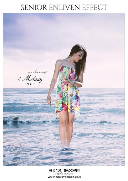 Melany Noel - Senior Enliven Effect Photography Template - PrivatePrize - Photography Templates