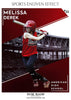 Melissa Derek - Softball Sports Enliven Effect Photography template - PrivatePrize - Photography Templates