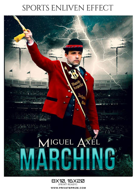 Miguel Axel-MARCHING BAND- SPORTS ENLIVEN EFFECT - PrivatePrize - Photography Templates