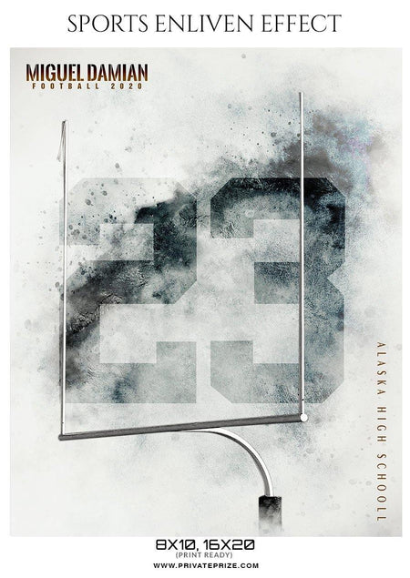 Miguel Damian - Football Sports Enliven Effect Photography Template - PrivatePrize - Photography Templates