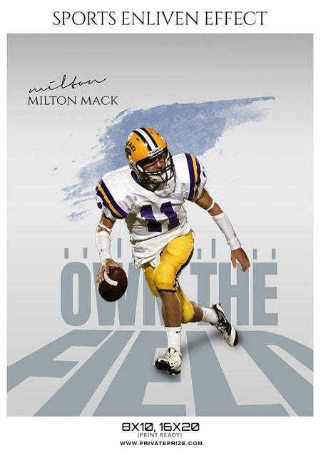 Milton Mack - Football Sports Enliven Effect Photography Template - PrivatePrize - Photography Templates