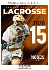 Moses Leon - Lacrosse Sports Enliven Effects Photography Template
