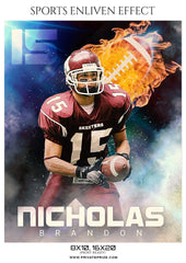Nicholas Brandon - Football Sports Enliven Effect Photography Template
