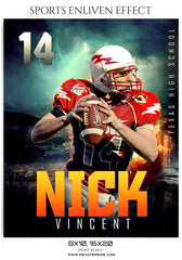 Nick  Football Sports Photography- Enliven Effects