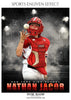 Nathan Jacob - Baseball Sports Enliven Effect Photography Template - PrivatePrize - Photography Templates