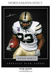 Nathan Marcus - Football Sports Enliven Effect Photography Template