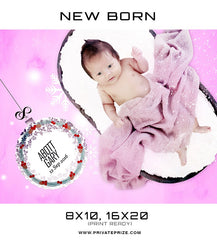 New Born Christmas Background Abot Garry