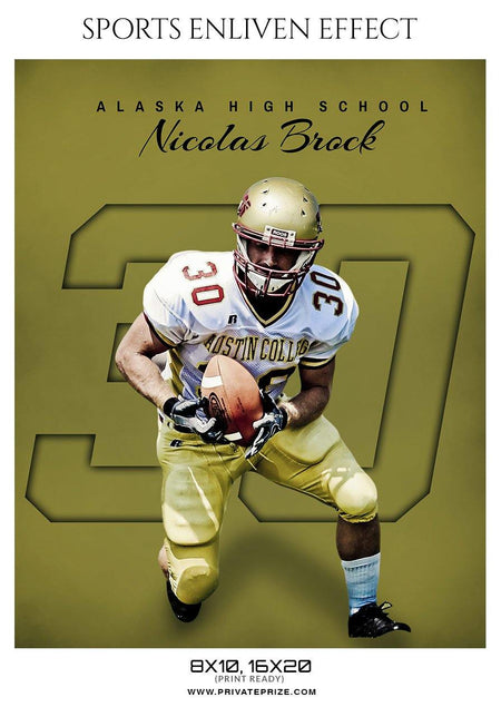 Nicolas Brock - Football Sports Enliven Effect Photography Template - PrivatePrize - Photography Templates