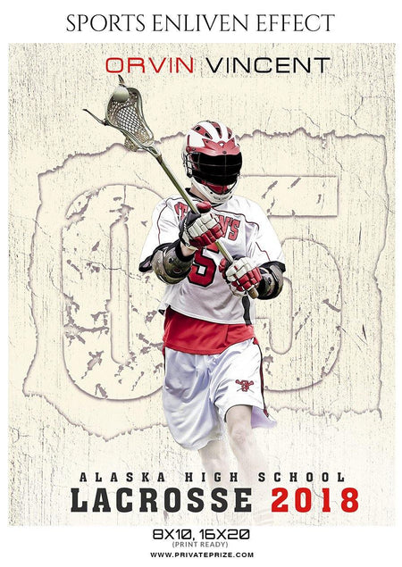 Orvin Vincent - Lacrosse Sports Enliven Effects Photography Template - PrivatePrize - Photography Templates