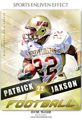 Patrick Jaxon - Football Sports Enliven Effects Photography Template