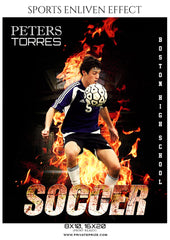 Peters Torres - Soccer Sports Enliven Effects Photography Template