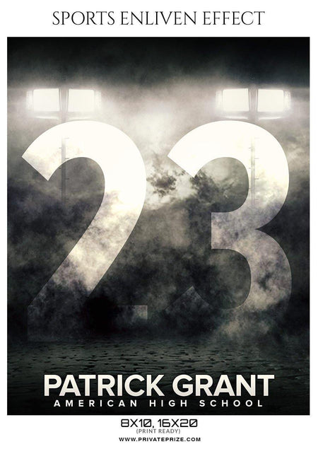 Patrick Grant - Football Sports Enliven Effect Photography Template - PrivatePrize - Photography Templates