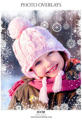 Christmas Snowflake Overlay