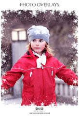 Christmas Snowflake Overlay - Winter and Christmas Prop