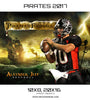 Pirates of the Football 2017 Alxender Jeff Themed Sports Template - Photography Photoshop Template