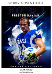 Preston Damian - Football Sports Enliven Effect Photography Template