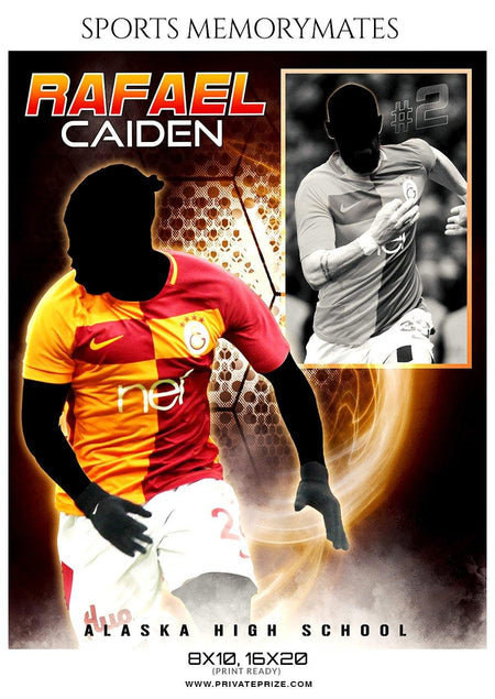 Rafael Caiden - Soccer Sports Memory Mates Photography Template - PrivatePrize - Photography Templates
