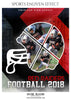 RED RAIDERS-FOOTBALL - SPORTS ENLIVEN EFFECT - Photography Photoshop Template