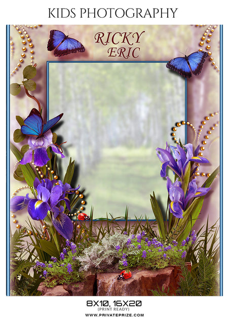 RICKY ERIC- KIDS PHOTOGRAPHY - Photography Photoshop Template