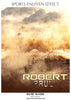 ROBERT PAUL-RODEO- SPORTS ENLIVEN EFFECTS - Photography Photoshop Template