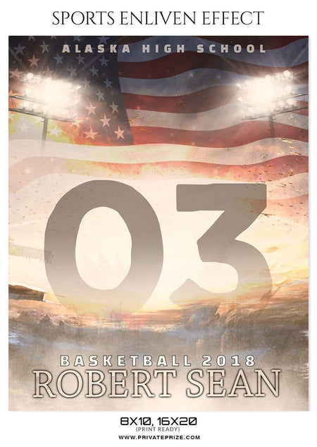 Robert Sean - Basketball Sports Enliven Effects Photography Template - PrivatePrize - Photography Templates