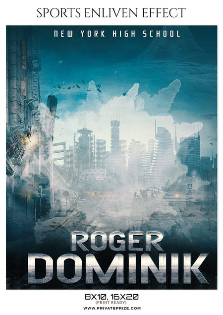 Roger Dominik  - Football Sports Enliven Effects Photography Template - PrivatePrize - Photography Templates