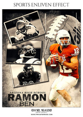 RAMON BEN FOOTBALL - SPORTS MEMORY MATES