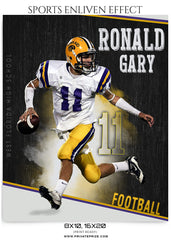 Ronald Gary Football-Sports Enliven Effect