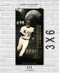 Ronald Jose- Baseball- Enliven Effects Sports Banner Photoshop Template