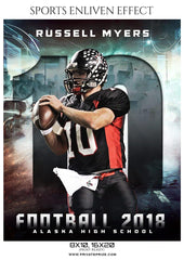 Russell Myers - Football Sports Enliven Effects Photography Template