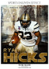 Ryan Hicks - Football Sports Enliven Effects Photography Template - Photography Photoshop Template