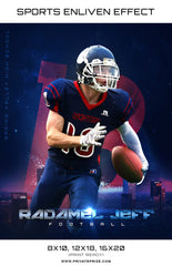 Radamel Jeff Spring Valley High School Sports Template -  Enliven Effects