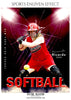 Ricardo Dean - Softball Sports Enliven Effect Photography template - PrivatePrize - Photography Templates